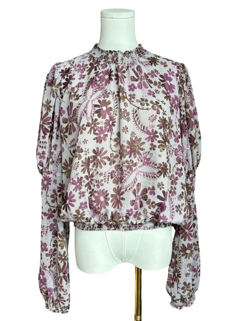 Free People Clarissa Printed Top